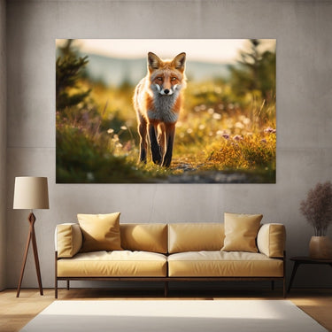 Fox Canvas Wall Art